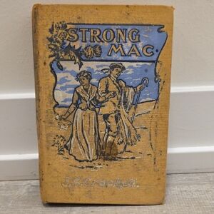 Vintage 'Strong Mac' Book by S.R. Crockett